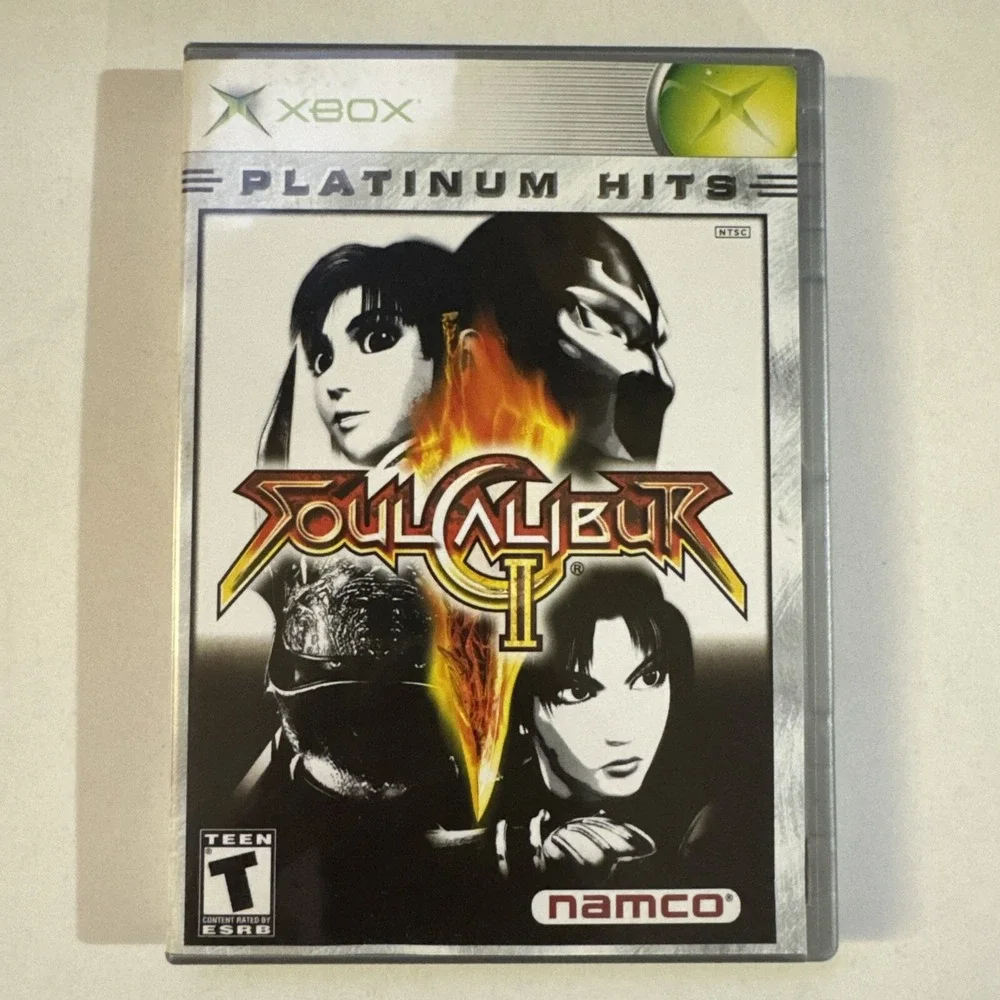 Microsoft Xbox Soul Calibur 2 CIB Complete Used Condition